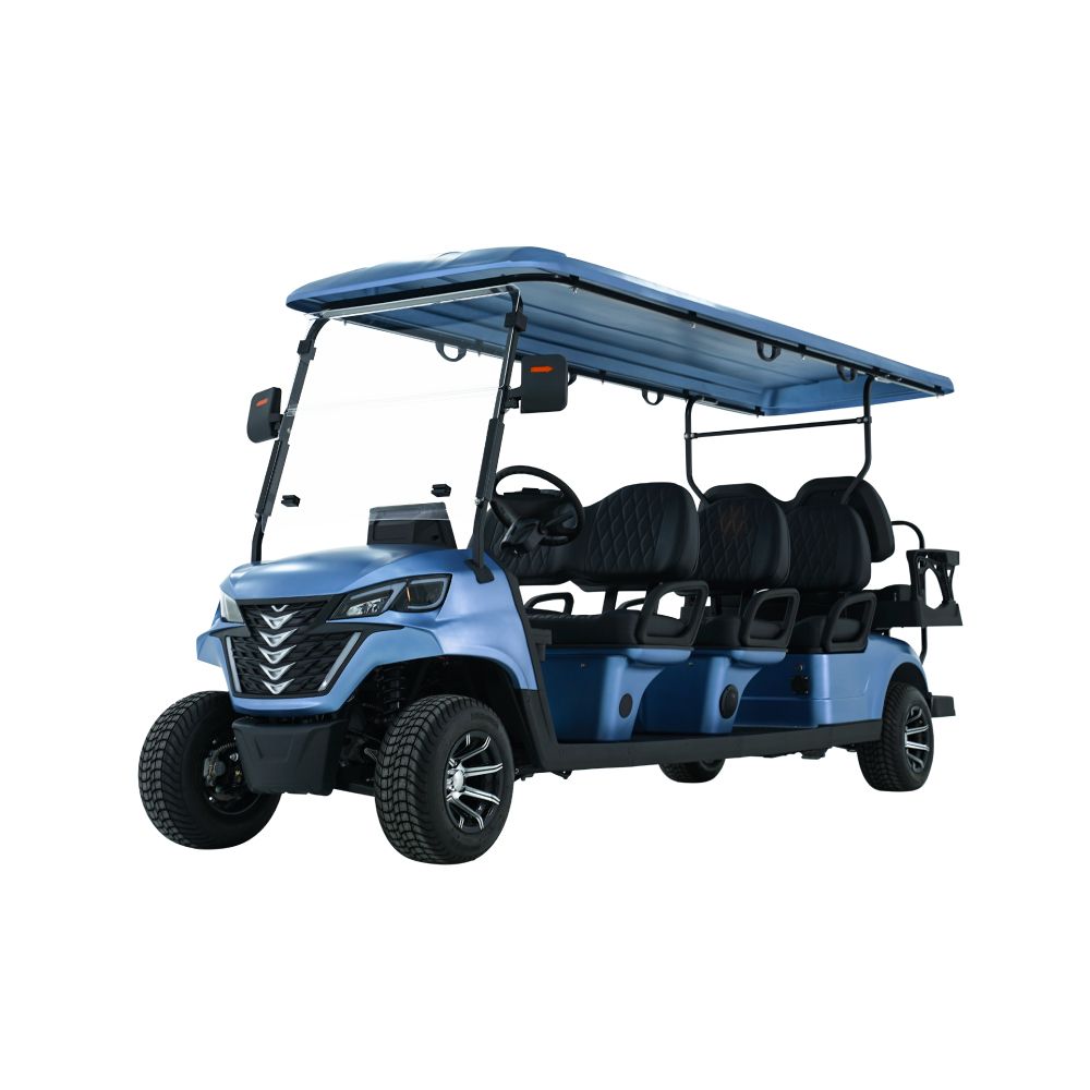 China Prestasi Tinggi 8 Tempat Duduk FORGE G6 2 Kereta Golf Elektrik Tersuai Golf Buggy Pengeluar dan Pembekal DACHI AUTO POWER
